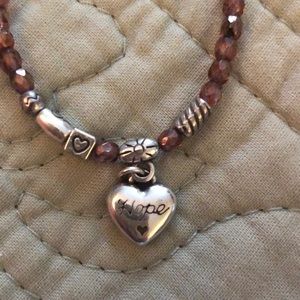 Beautiful Brighton necklace with hope heart